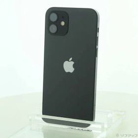 〔中古品〕 iPhone12 64GB ブラック MGHN3J／A SIMフリー【276】