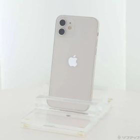 〔中古品〕 iPhone12 64GB ホワイト MGHP3J／A SIMフリー【349】