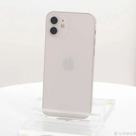 〔中古品〕 iPhone12 64GB ホワイト MGHP3J／A SIMフリー【348】