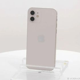 〔中古品〕 iPhone12 64GB ホワイト MGHP3J／A SIMフリー【349】