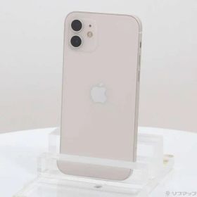 〔中古品〕 iPhone12 64GB ホワイト MGHP3J／A SIMフリー【377】