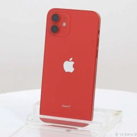 〔中古品〕 iPhone12 64GB プロダクトレッド MGHQ3J／A SIMフリー【368】