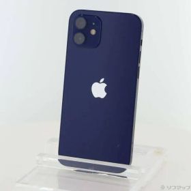 〔中古品〕 iPhone12 64GB ブルー MGHR3J／A SIMフリー【258】