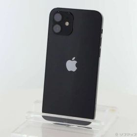 〔中古品〕 iPhone12 128GB ブラック MGHU3J／A SIMフリー【247】