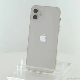 〔中古品〕 iPhone12 128GB ホワイト MGHV3J／A SIMフリー【258】