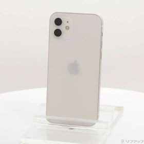〔中古品〕 iPhone12 128GB ホワイト MGHV3J／A SIMフリー【344】