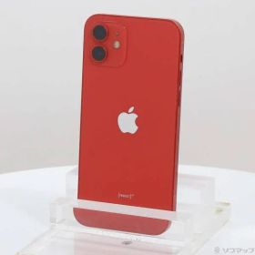 〔中古品〕 iPhone12 128GB プロダクトレッド MGHW3J／A SIMフリー【258】