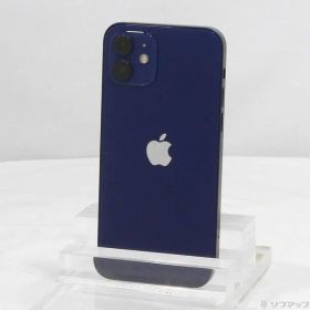 〔中古品〕 iPhone12 128GB ブルー MGHX3J／A SIMフリー【352】