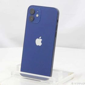 〔中古品〕 iPhone12 256GB ブルー MGJ33J／A SIMフリー【295】