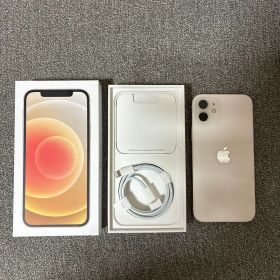 【箱、充電ケーブル付】iPhone12 128GB SIMフリー ホワイト
