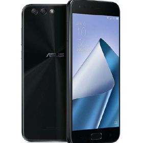 【中古】【安心保証】 ZenFone 4 2017 ZE554KL-BK64S6[64GB/6GB] SIMフリー ミッドナイトブラック