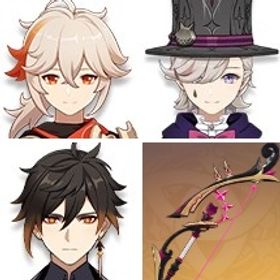 即対応|リネ3凸+夢見月瑞希+七七+楓原万葉+天空の翼+始まりの大魔術+ジン+鐘離+狼の末路|引退垢 | 原神のアカウントデータ、RMTの販売・買取一覧