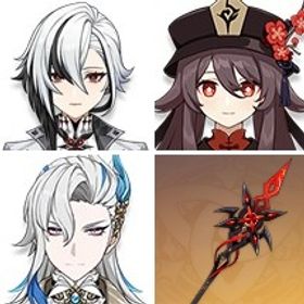 ディルック+胡桃+モナ2凸+赤月のシルエット+夢見月瑞希+始まりの大魔術+アルレッキーノ+天空の脊+ | 原神のアカウントデータ、RMTの販売・買取一覧