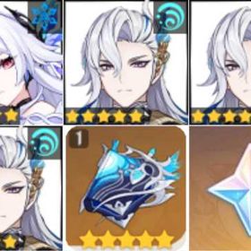 🤖メールボックスが接続されていません🤖原石3400個✦スカーク✦ヌヴィレット2凸✦久遠流転の大典 | 原神のアカウントデータ、RMTの販売・買取一覧