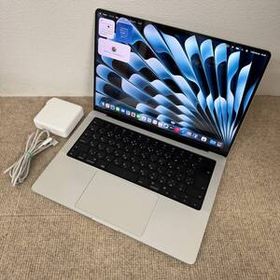 【送料無料】Apple MacBook Pro 14(2021, A2992) M3 Max / RAM 36GB / SSD 1TB / シルバー / 充放電回数 : 228 [MC100]
