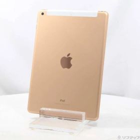 〔中古品〕 iPad 第6世代 32GB ゴールド MRM02J／A docomoロック解除SIMフリー【349】