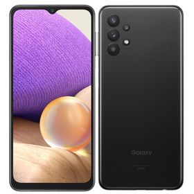 SIMフリー Galaxy A32 5G SCG08 オーサムブラック 64GB