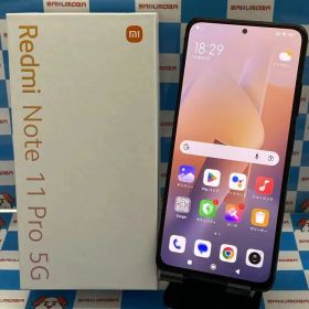 【中古】Redmi Note 11 Pro 5G 128GB グラファイトグレー 2201116SR ストア