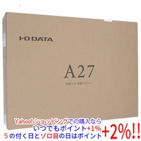 I-O DATA アイ・オー・データ 27型 ワイド液晶ディスプレイ LCD-A271DB ブラック