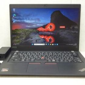 ☆1円☆Thinkpad X13GEN1☆AMD Ryzen 5 PRO 4650U 2.10GHz/8GB/SSD256GB/高解像度/Radeon/無線/Bluetooth/カメラ/Office/Win11 DtoD領域