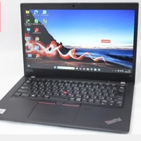 良品 フルHD 13.3型 Lenovo ThinkPad X13 Gen1 Windows11 第10世代 i5-10210U 8GB NVMe 256GB-SSD カメラ 無線Wi-Fi6 Office付き 管:1202w