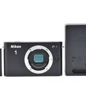【美品 動作確認済】超低ショット 1590回! Nikon 1 J1 ボディ 黒 充電器付 ニコン #2678950
