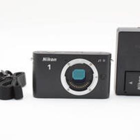 ★ショット数1185枚★ニコン Nikon 1 J1 ボディ ブラック ミラーレス一眼★ W1075#AW2454
