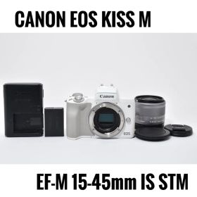 CANON EOS KISS M EF-M 15-45mm IS STM