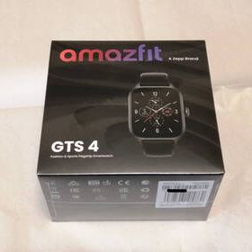 【新品未開封品 送料無料】Amazfit アマズフィット GTS 4 インフィニットブラック sp170051-C153 スマートウォッチ