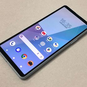 セイモバイル★SIMフリー AU Xperia 10 VI ブルー SOG14