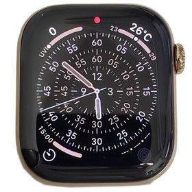 Apple Watch Series10 42mm MX083J/A GPS+Cellularモデル Apple一括購入 -判定 ゴールド チタニウムケース 動作品 【中古】 32510K158
