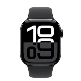 Apple Apple Watch Series10 42mm GPSモデル MWWE3J/A A2997【ジェットブラックアルミニウムケース/ブラックスポーツバンド】 [中古] 【当社3ヶ月間保証】 イオシス