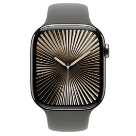 Apple Apple Watch Series10 46mm GPS+Cellularモデル MWYA3J/A A3003【ナチュラルチタニウムケース/ストーングレイスポーツバンド】 [中古] 【当社3ヶ月間保証】 イオシス