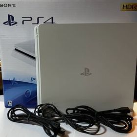 【動作確認済み】 PlayStation4 CUH-2100B 1TB グレイシャーホワイト PS4 SONY プレイステーション4 ホワイト