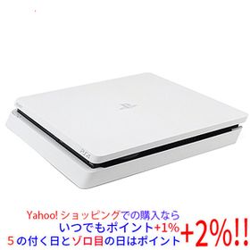 【中古】SONY プレイステーション4 1TB グレイシャー・ホワイト CUH-2200BB02 本体のみ 本体いたみ