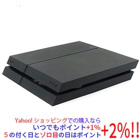 【中古】SONY プレイステーション4 500GB ブラック CUH-1200AB01 ゴム足なし