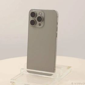 〔中古品〕 iPhone15 Pro Max 256GB ナチュラルチタニウム MU6R3J／A SIMフリー【276】