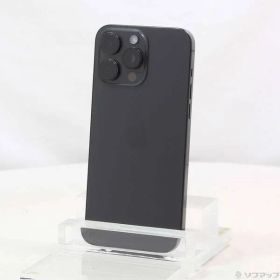 〔中古品〕 iPhone15 Pro Max 256GB ブラックチタニウム MU6P3J／A SIMフリー【348】