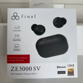 final ZE3000 SV ブラック ワイヤレスイヤホン