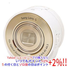 【新品(箱きず・やぶれ)】 SONY製 Cyber-shot DSC-QX10 ホワイト 1820万画素