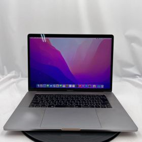 ★電源ボタン塗装剥げ★ Apple MacBook Pro 15-inch, 2016 スペースグレイ [Core i7 6700HQ 16GB SSD 250GB(NVMe) 15.4インチ macOS(Monterey)] 中古 ノートPC (RM235)