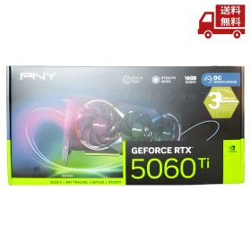 ☆ PNY GeFORCE RTX 5060 Ti 16GB Overclocked グラフィックスボード VCG5060T16DFXPB1-O VD9229 送料無料 更に割引クーポン