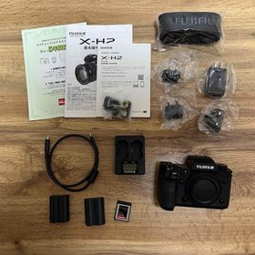 フジフイルム(富士フイルム)のフジフイルム X-H2 ボディ ブラック FUJIFILM xh2(ミラーレス一眼)