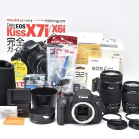 ■ 美品 ■ キャノン Canon EOS Kiss X7i ダブルズームキット