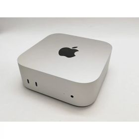 【中古】Apple Mac mini M4(CPU:10C/GPU:10C) 16GB/256GB シルバー MU9D3J/A (M4・2024)【道玄坂】保証期間1ヶ月【ランクA】