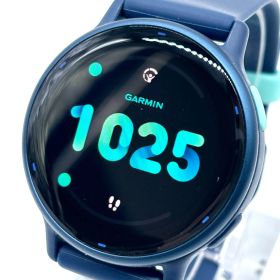 ガーミン GARMIN VIVOACTIVE 5 ネイビー GPS スマートウォッチ 美品 付属品完備