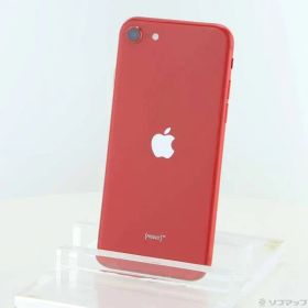 〔中古品〕 iPhone SE 第2世代 64GB プロダクトレッド MX9U2J／A SIMフリー【297】