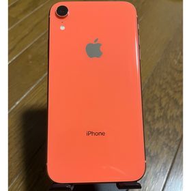 アイフォーン(iPhone)のiPhoneXR Coral 128GB コーラル 本体のみ(スマートフォン本体)