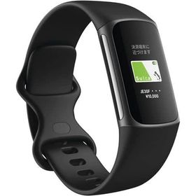 Fitbit Charge5 GPS搭載フィットネストラッカー L/Sサイズ (Suica対応) (ブラック) [FB421BKBK-FRCJK]（本体状態難） スマートウォッチ