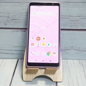 富士通 docomo arrows Be4 F-41A ラベンダー パープル 美品 083